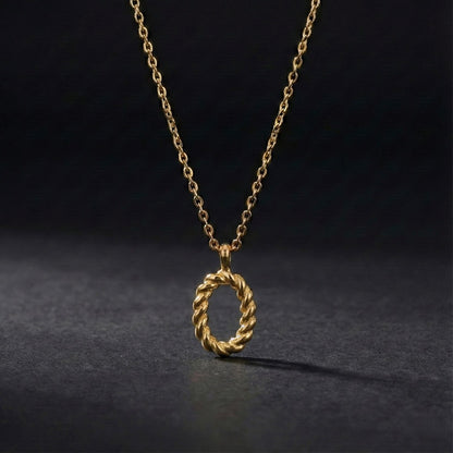 Alphabet Initial Necklace