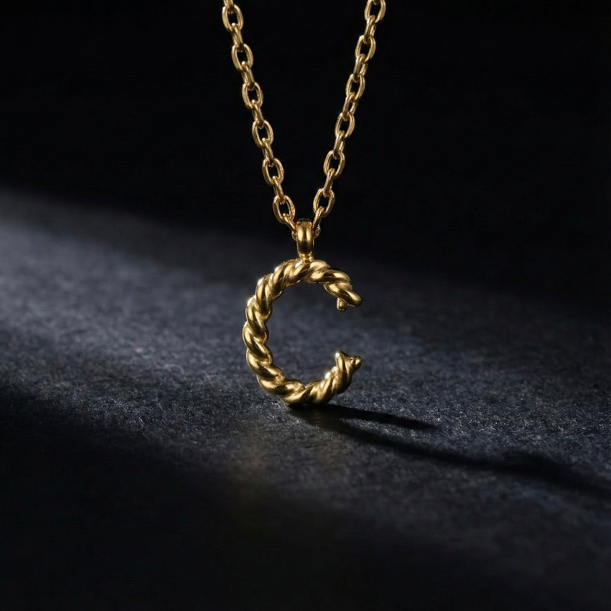Alphabet Initial Necklace