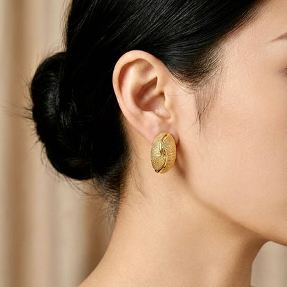 Saira Gold Studs