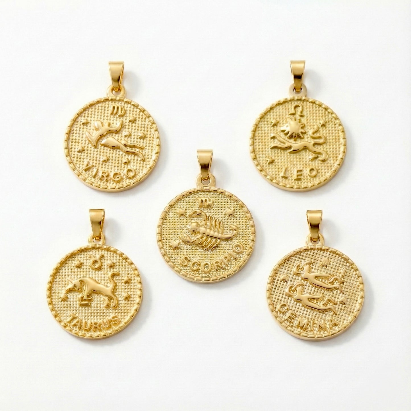 Scorpio Zodiac Pendant Necklace