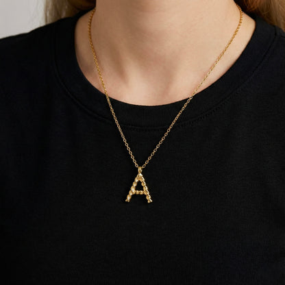 Alphabet Initial Necklace