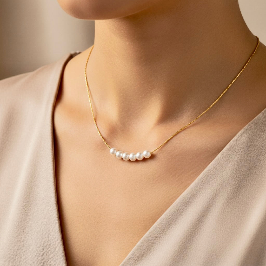 Elarie Pearl Necklace