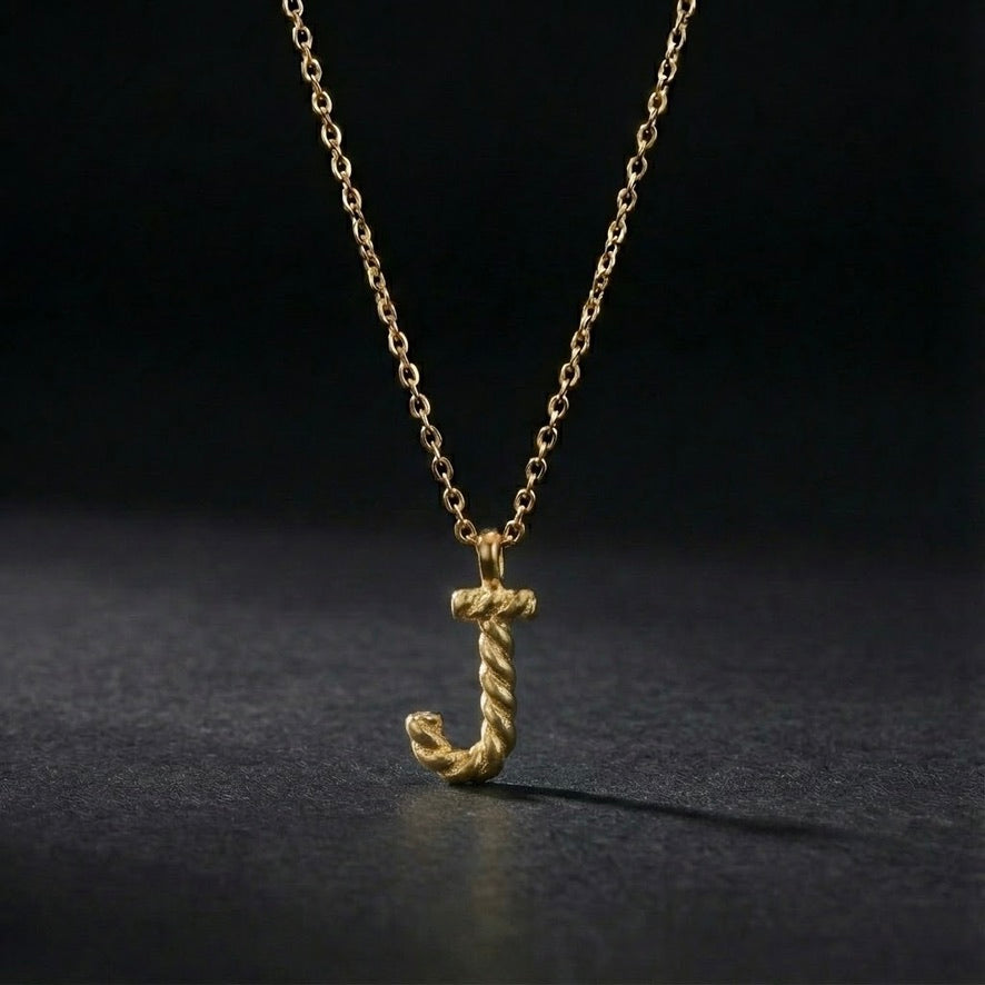 Alphabet Initial Necklace