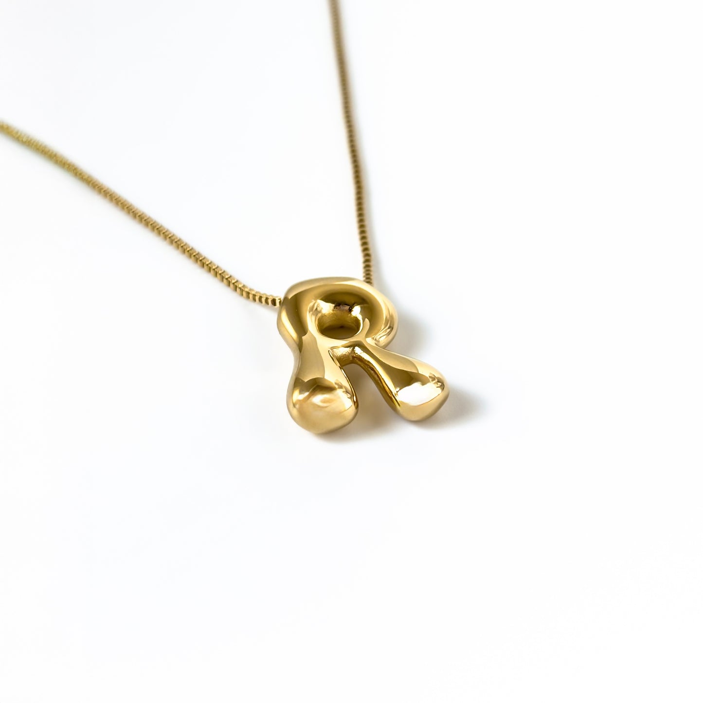 Letra Gold Initial Necklace
