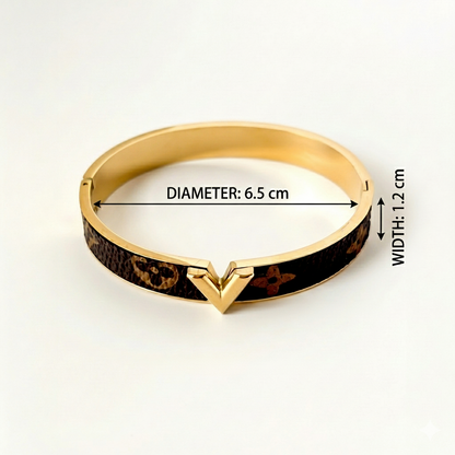 Vellara Noir Cuff Bracelet