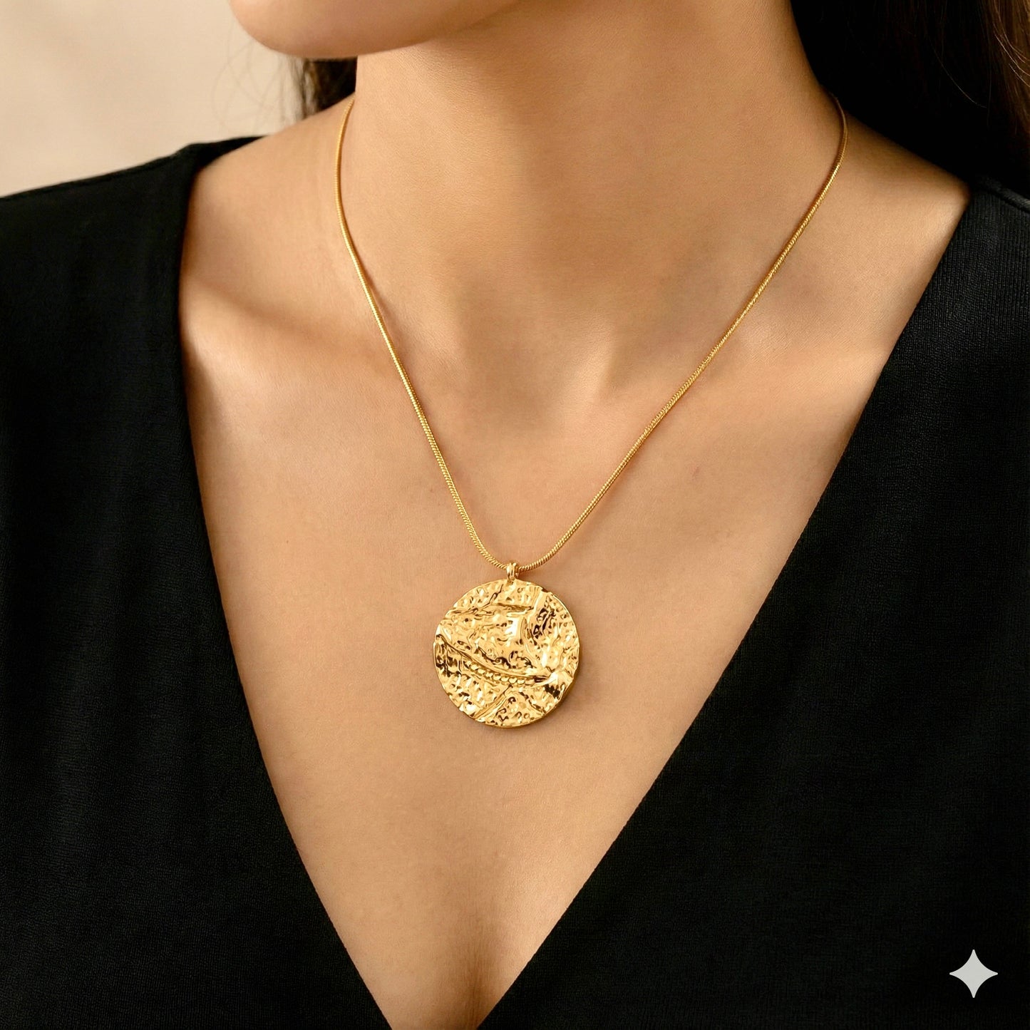 Astra Medallion Necklace