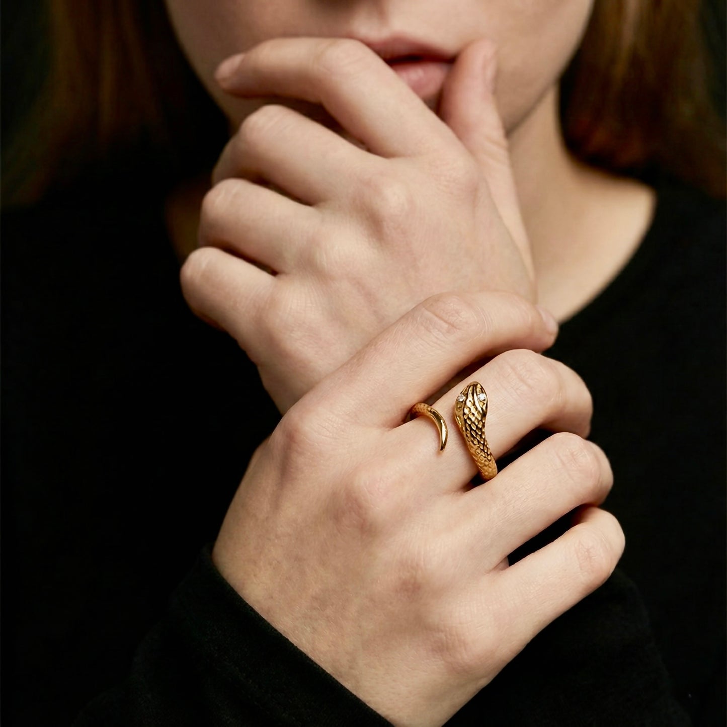 Zerra Serpent Ring