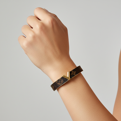 Vellara Noir Cuff Bracelet