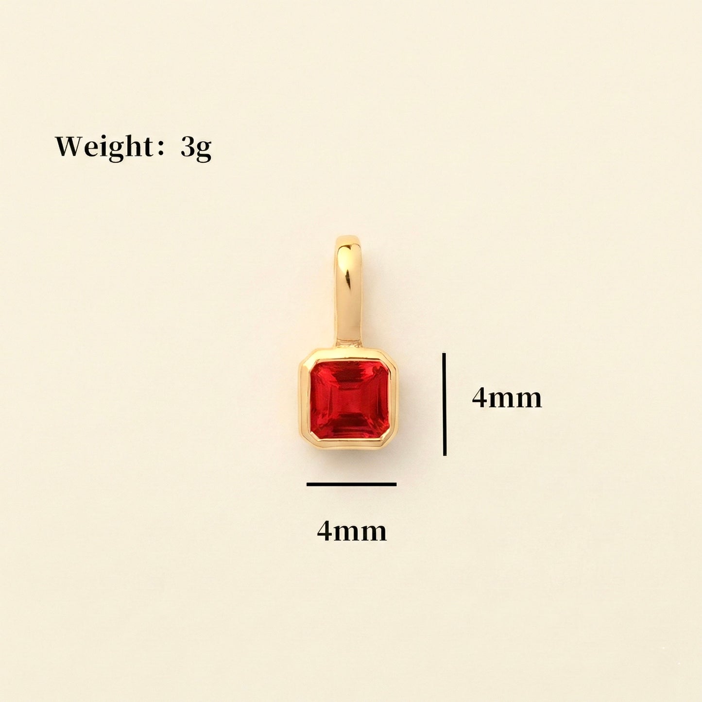 Glarin Birthstone Necklace