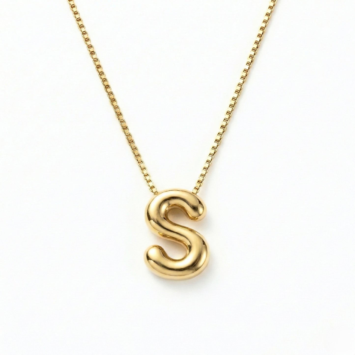 Letra Gold Initial Necklace