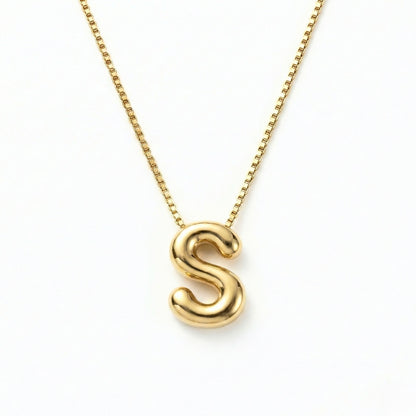 Letra Gold Initial Necklace