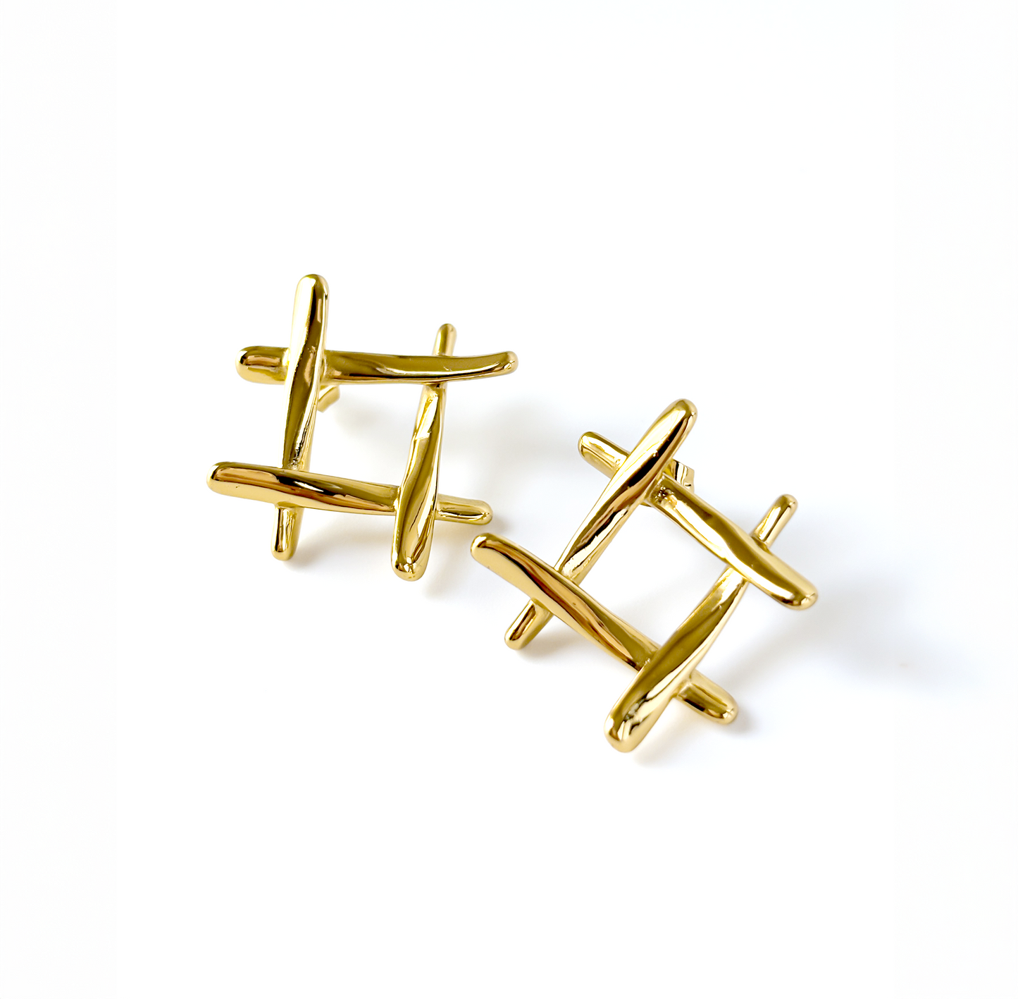 Elara Square Studs