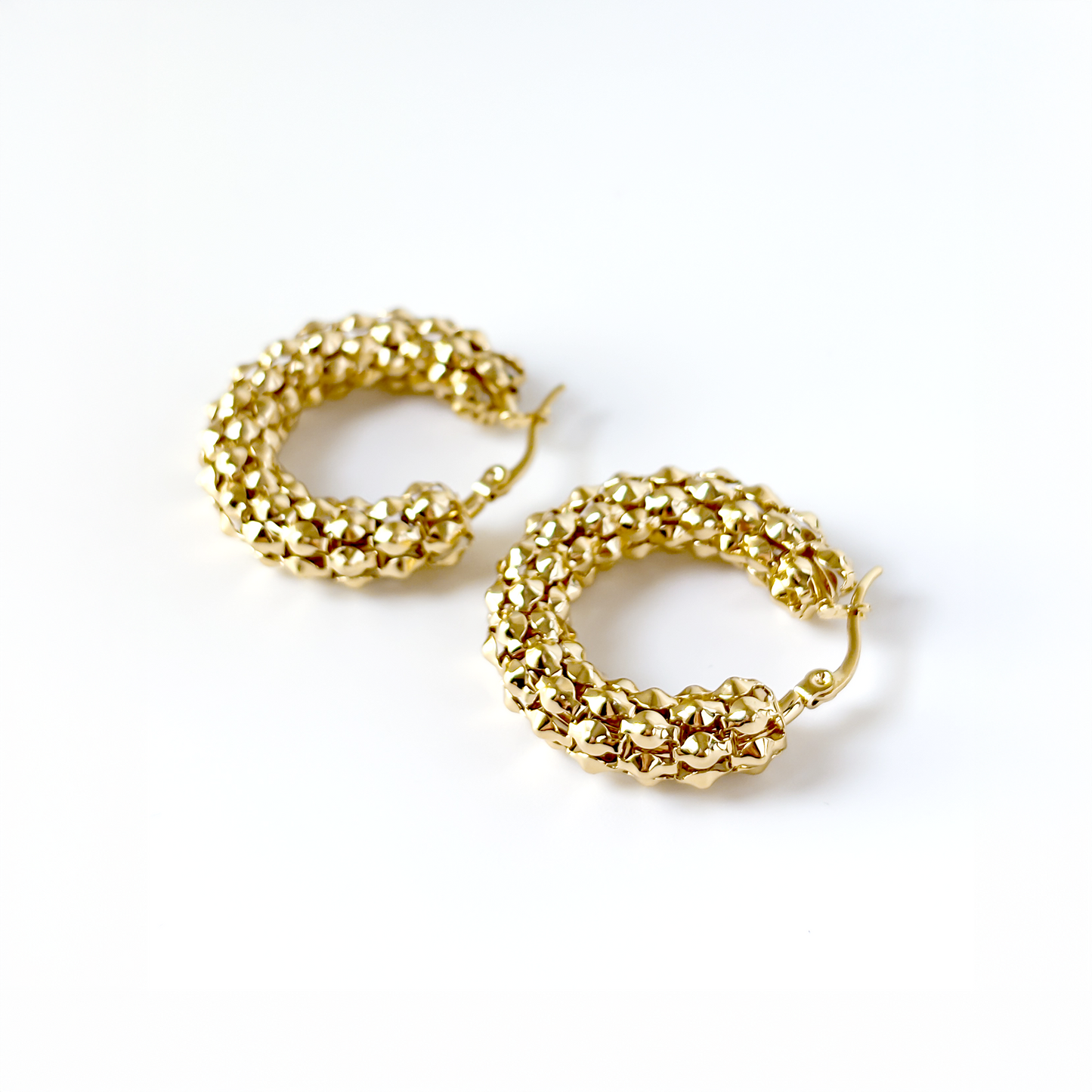 Tara Gold Hoops