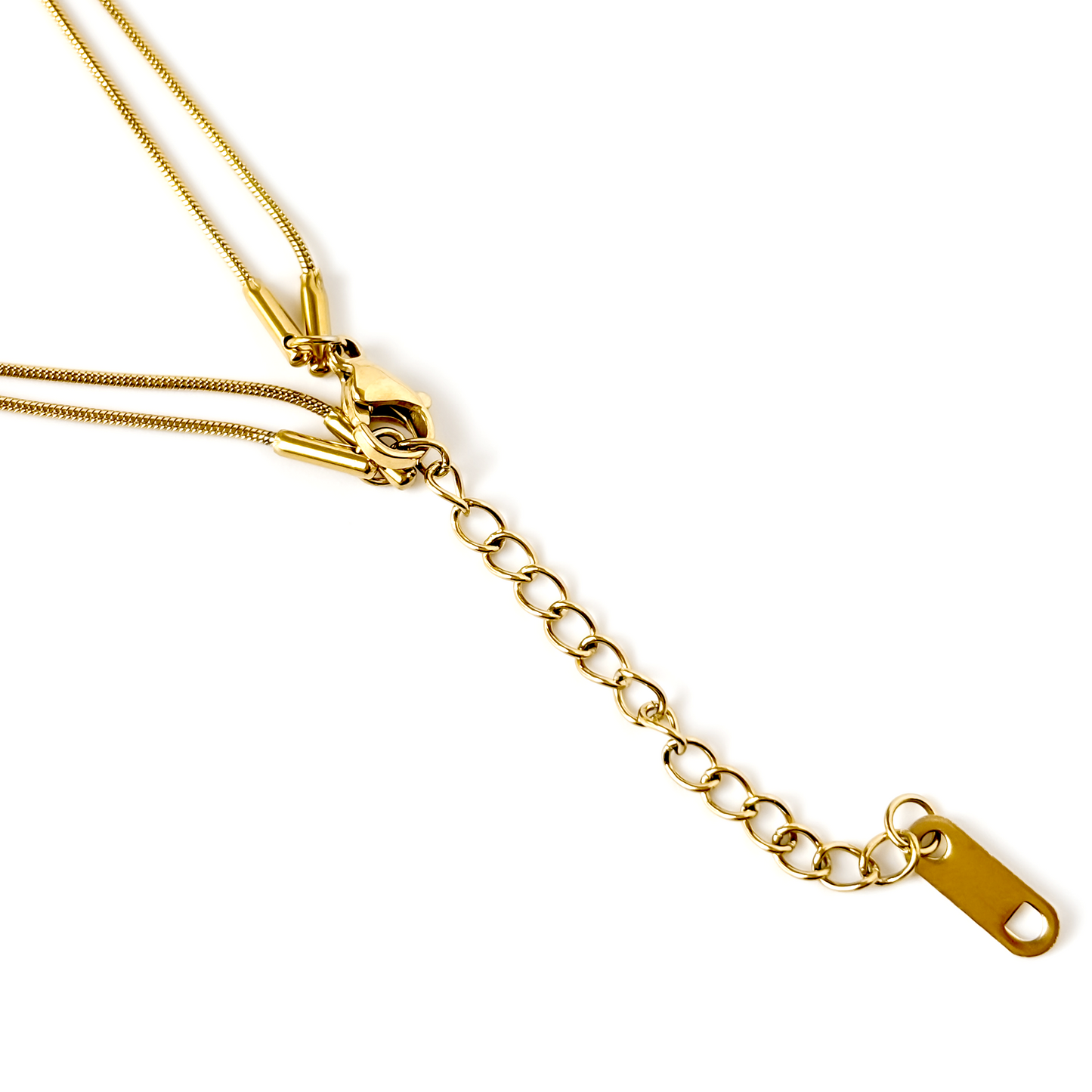 Solvia Dual Hoop Necklace