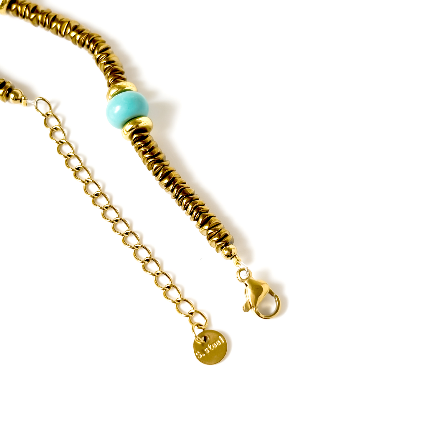 Seluna Bead-stone Necklace