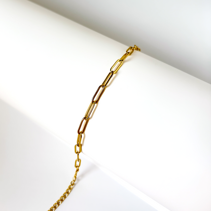 Lunel Paperclip Chain Bracelet