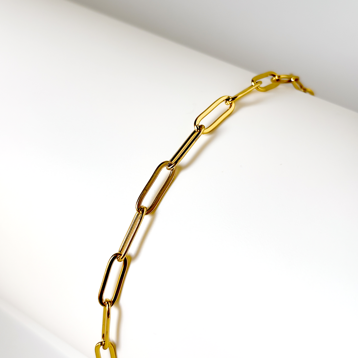 Lunel Paperclip Chain Bracelet