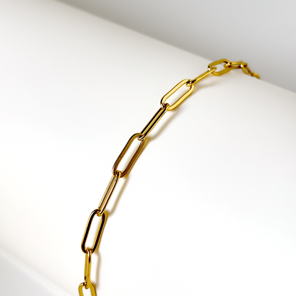 Lunel Paperclip Chain Bracelet