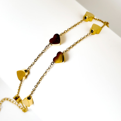 Melari Heart Chain Bracelet