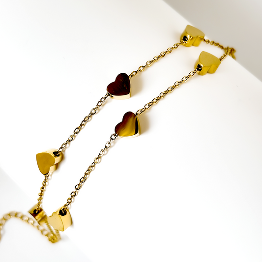 Melari Heart Chain Bracelet