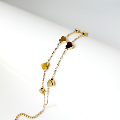 Melari Heart Chain Bracelet