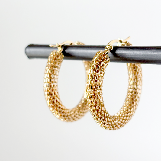 Noor Gold Hoops