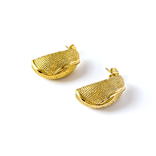 Saira Gold Studs